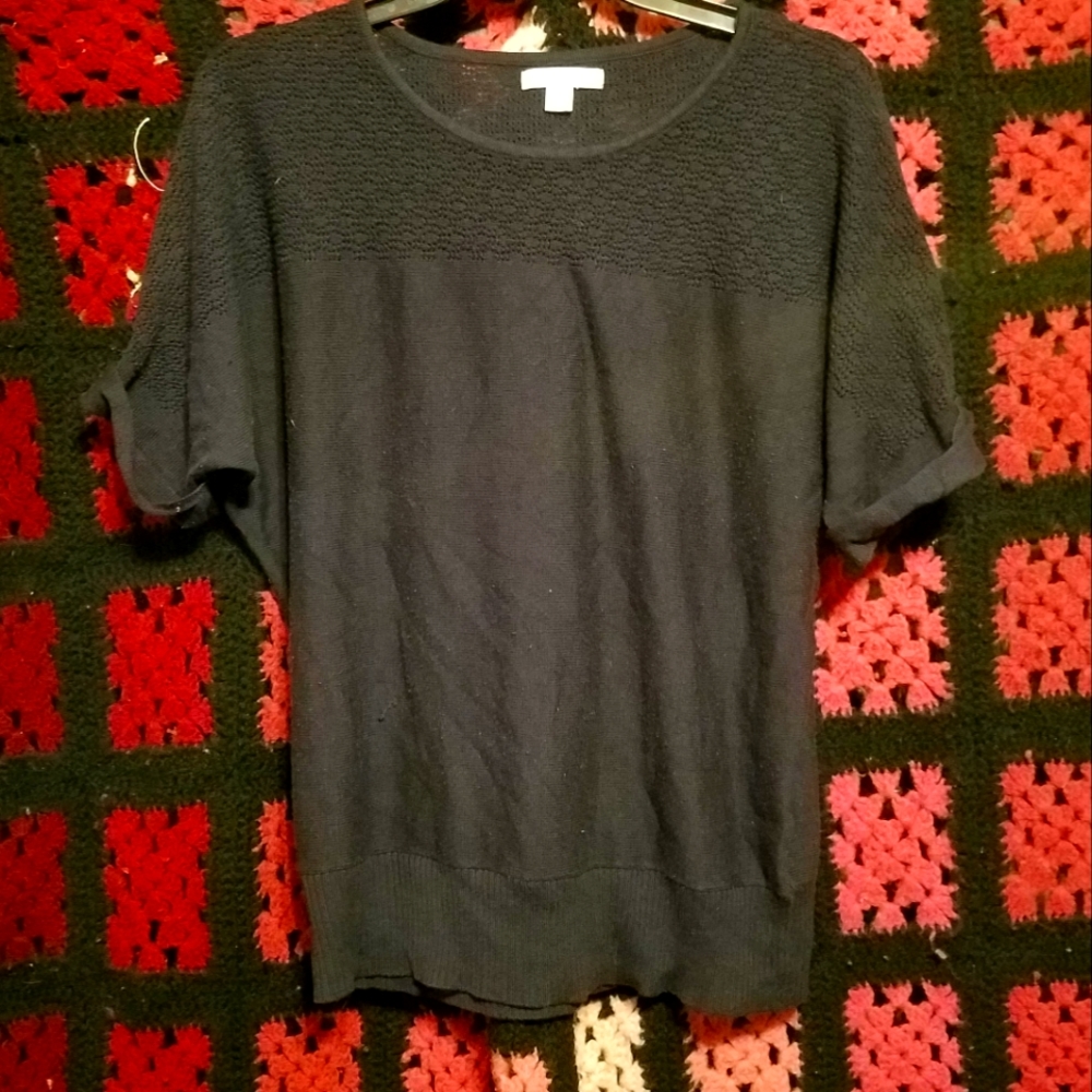 New York & Company Navy Blue shirt size M